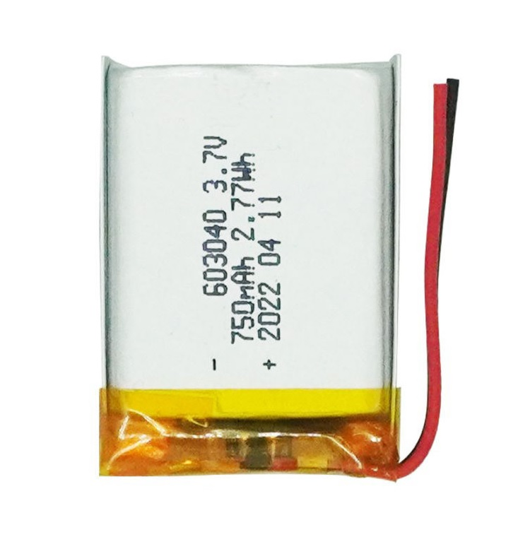 High Discharge Rate Battery 30C Max60C Rechargeable 3.7V 750Mah Lithium Ion Battery 603040