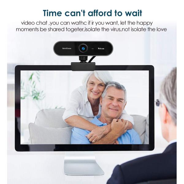 1080P Autofocus Webcam With Microphone USB Web Camera Streaming WebCam For Video Calling Webcam
