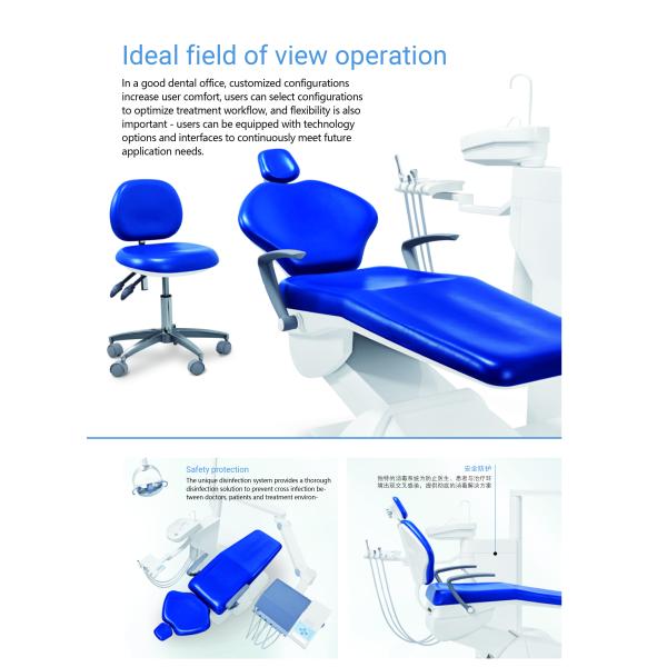 Personalized Electric Dental Exam Chairs Oral Surgery Chairs Smart Home Support