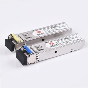 China 3KM 1000M 1.25G Single Fiber Gigabit SFP Module on sale
