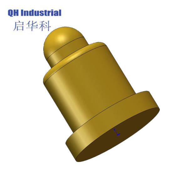 SMT 2.0mm C2700 Brass LCD Double Heads Contact Brass Pin