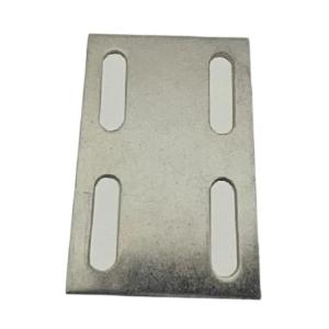 Buy cheap Fixing And Connecting Building Wall Embedded Steel Plates Anodized Rectangular product