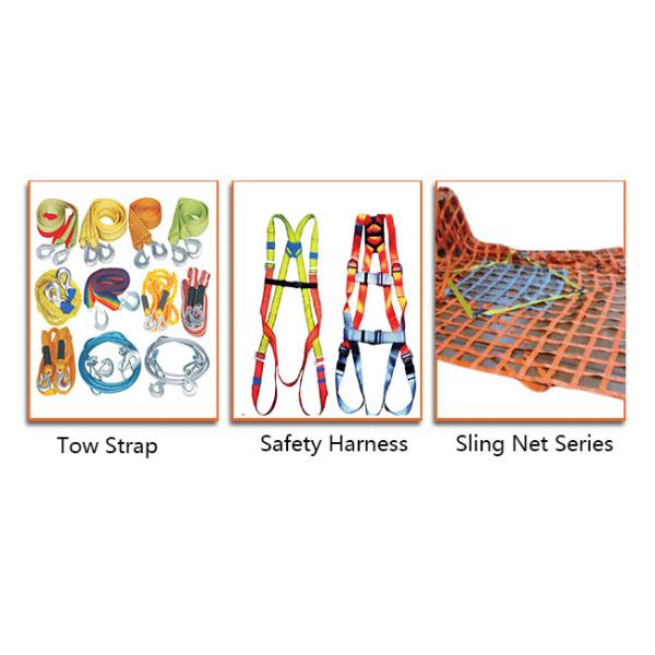 Heavy Duty 5 to 1 Polyester Round Sling Jacket Twill Weave Vertical 17000 LBS