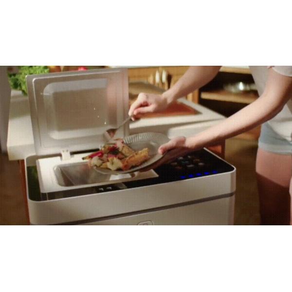 Electric Kitchen Compost Appliance 7L Stable 220W With Touchless Sensing Door