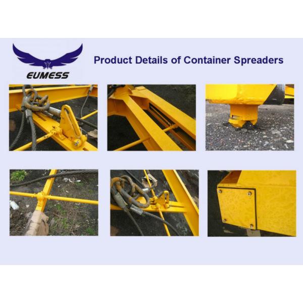 40 feet semi-automatic container Lifting spreader frame