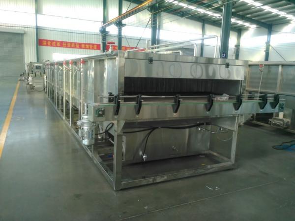Quality Craft Brewery Automated Bottling Machine Beer Tunnel Pasteurizer 1 Year Guarantee for sale