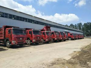 China Popular Used Dump Trucks / 6x4 Dump Truck With HOWO Engine Euro III Emission Standard on sale
