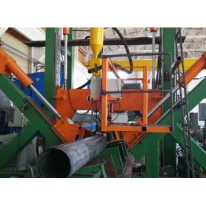 China Steel Light Pole Bending Machine 120mm 260mm Single Tapered Arm on sale