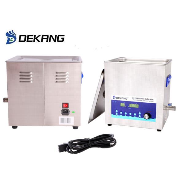 28KHz 14L Ultrasonic Cleaning Machine , Multifunctional Ultrasonic Parts Cleaner