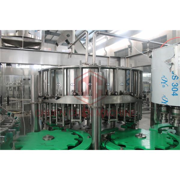Fruit Juice Glass Bottle Filling Machine With PLC Control Precision Filling Level