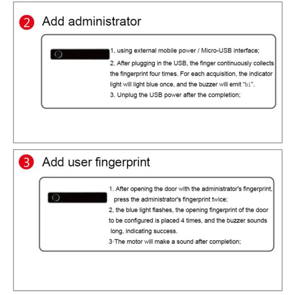 Zinc Alloy Split Door Lock Support Fingerprint Key Unlock For Wooden Door