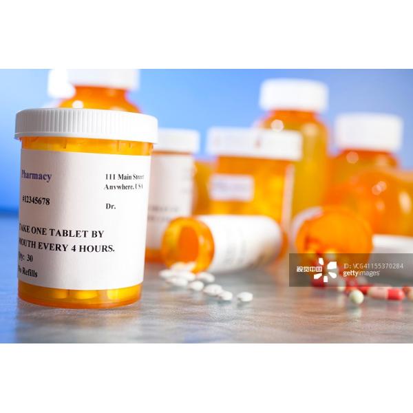 PET 10ml 20ml 30ml Pharmaceutical Bottle Medication Warning Labels