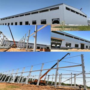 Q235 Steel Structure Building Anti Rust Paint Prefabricated Metal Frame