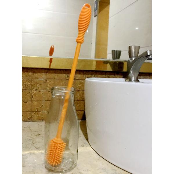 Mug Bottle Silicone Kitchen Brush Set Non - Toxic Environment Friendly