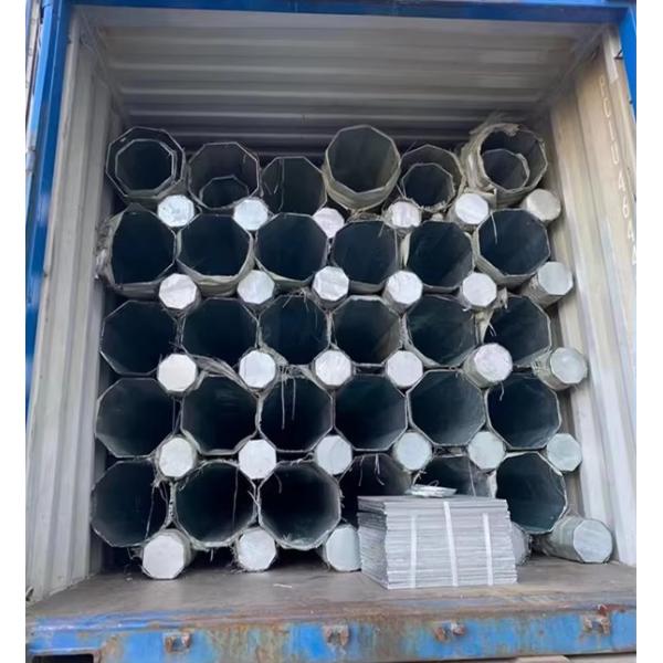 Customized Galvanized Single Tube Telecommunication Antenna Wifi Monopole