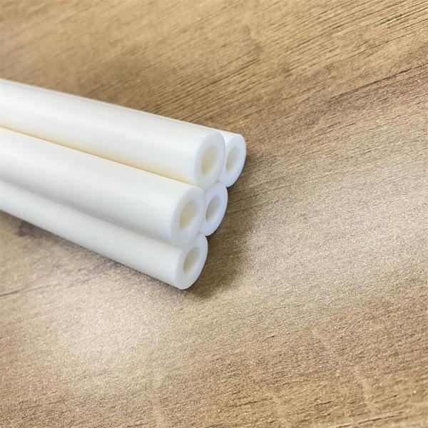 High Purity White Alumina Tubes High Hardness Al2O3 Tubes with excellent wear resistance corrosion resistance