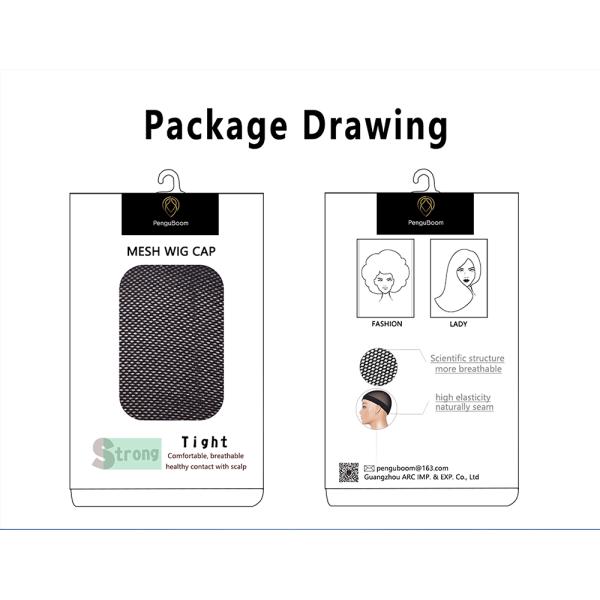 Medium Size Dia 22.8cm Spandex Wig Cap For Making Braided Wigs