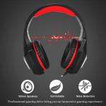PC Stereo 2.2m 117dB LED Gaming Headsets With Microphone