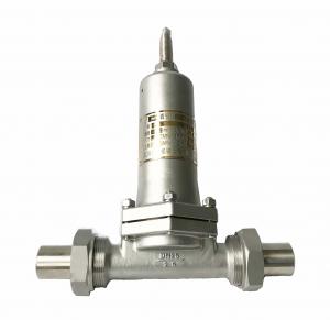 Buy cheap Industrial Cryogenic Pressure Reducing Valve Throme Plated Surface SS304 product