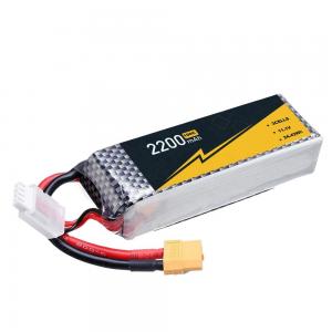 Buy cheap Safe RC Car Lipo Battery 2200mah 3S 11.1V 100C Rc Lithium Polymer Battery product
