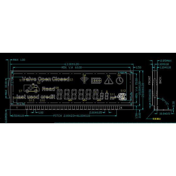 MGD0060RP01-B Lcd Touch Screen Panel With SGS / ROHS Certificate