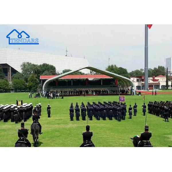 Outdoor Large Aluminium Event Curve Tents For Trade Show,Temporary Storage ,Awning Etc