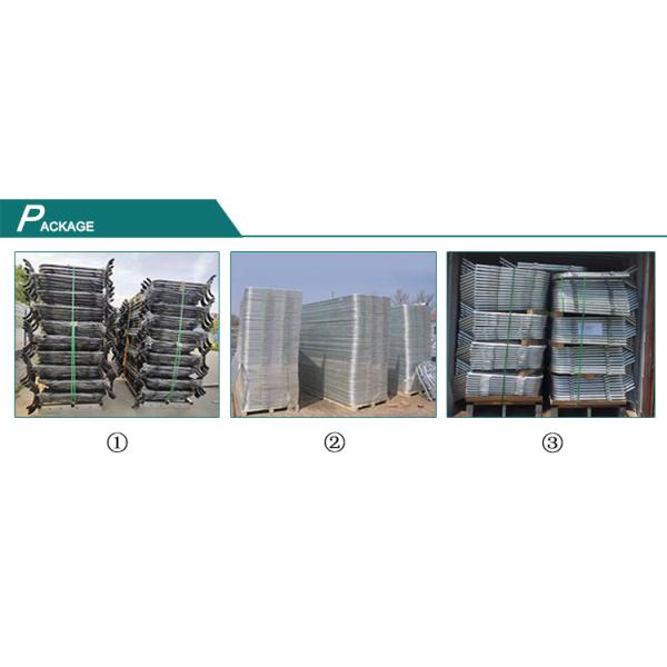 Australia Standard Crowd Control Barriers 25mm tubing for concert