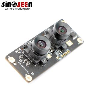 China OV4689 Sensor Stereo 3D Dual Lens Camera Module For Facial Regognition on sale