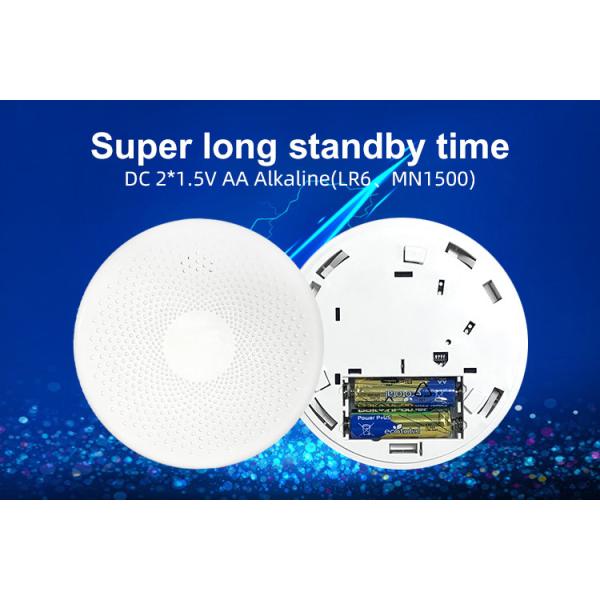 Tuya Smart Smoke Carbon Monoxide Detector Wireless Smoke Alarm CO Alarm