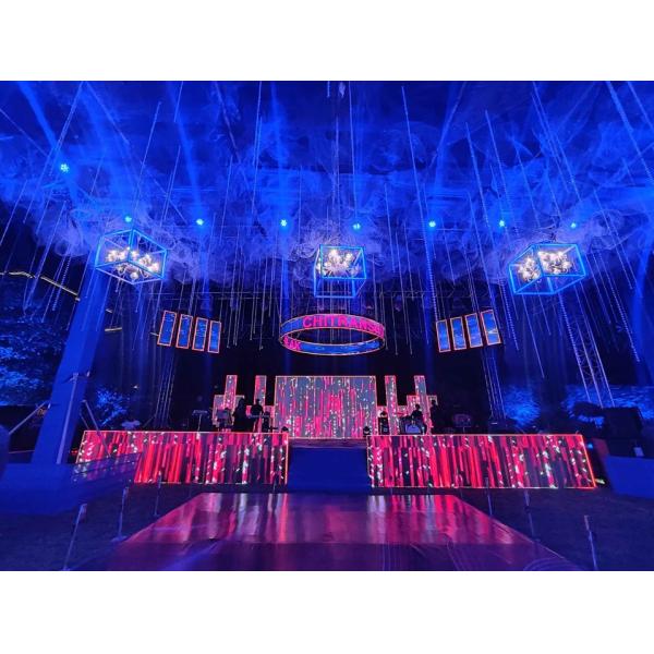 Outdoor Rental/Die-Cast Aluminum P5 LED Display Module 1/16 Scanning 640*640mm Cabinet Waterproof Large Event