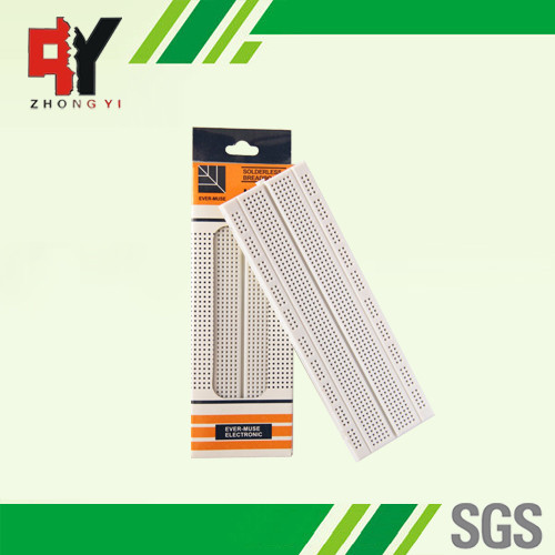 Buy cheap 830 Tie Point White Electronic Solderless Breadboard product