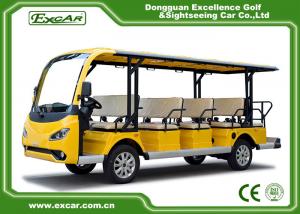 Buy cheap Small Electric Sightseeing Bus , 7.5KM Motor 72V Trojan Electric Tour Car product