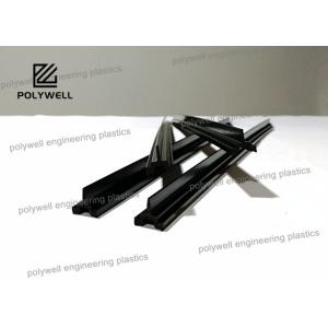 China Plastic Bar Nylon Profile PA66 25% Glass Fiber Extrusion Heat Insulation Strip Polyamide Material on sale