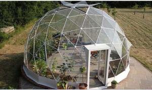 Buy cheap 4M - 10M PVC Cover Metal Frame Garden Clear Geodesic Dome Tent For Sale Dome Party Tents product