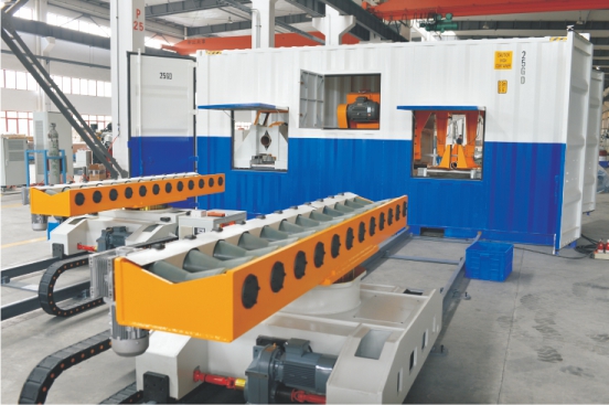 Container Design Pipe Edge Preparation Machine Work Station High Efficiency