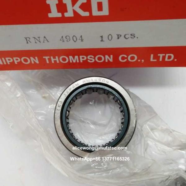 RNA4904 printing bearings nylon cage needle roller bearings no inner rings 25x37x17mm