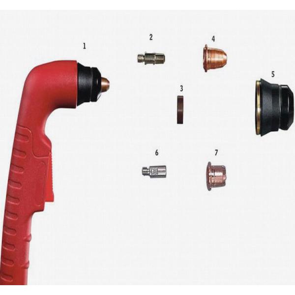 Light Weight Trafimet S75 Torch High Efficiency With Nozzle And Electrode