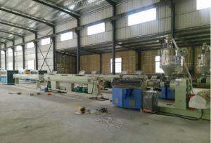 Buy cheap PE Plastic Extrusion Line , Plastic PE PPR Cool And Hot Water Pipe Making Machine product