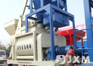 Buy cheap Durable Pan Mixer Batching Plant For Larger Construction Projects product