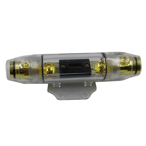 1/0 4 Gauge Car Professional ANL Fuse Holder Gold or Nickel Plated for Maximum Protection
