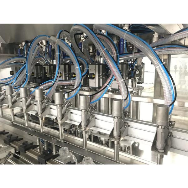 250ml Liquid Bottle Filling Machine Piston 8 Nozzle Soap Hotel Shampoo Filling