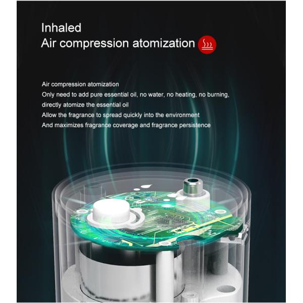 20ml Aluminum Alloy Casing USB Charging Scent Nebulizer