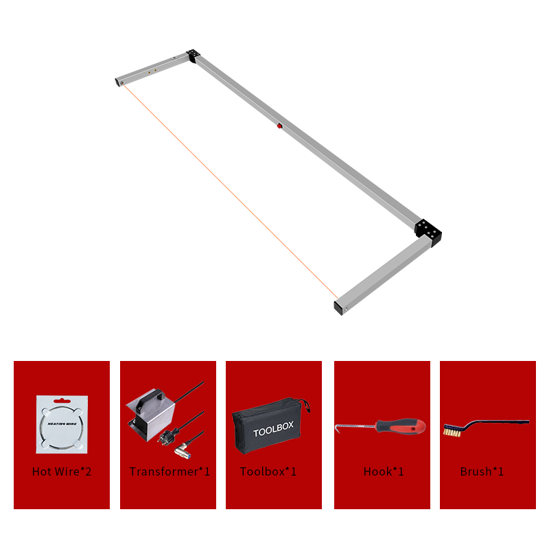 Multi Function Hot Wire Bow Foam Cutter EPS 54 Inch