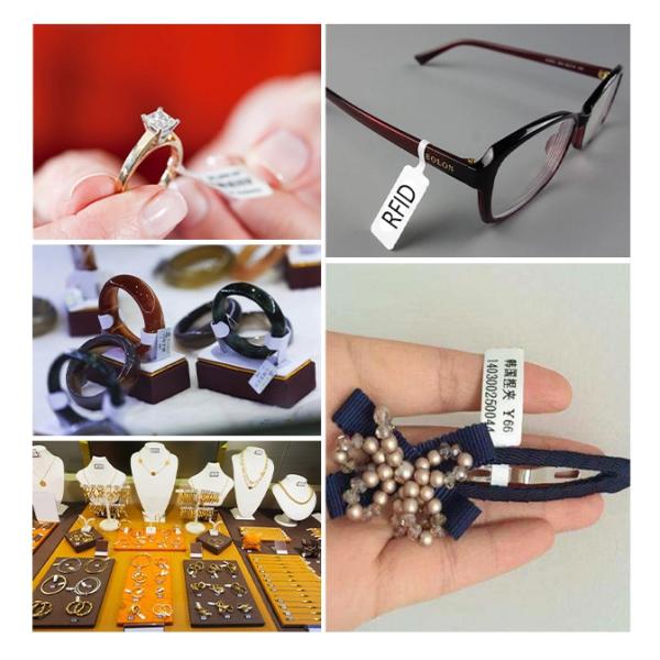 860~960MHz Passive UHF RFID Labels Long Read Range Tags For Inventory Management