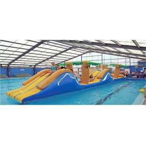 Buy cheap Waterproof Commercial Kids Inflatable Floating Obstacle Course Bouncer product