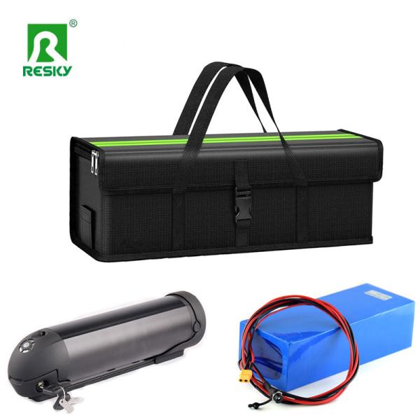 Explosion-proof Fireproof Waterproof safe Charging Storage Bag for Rechargeable Electric Bike Battery Pack