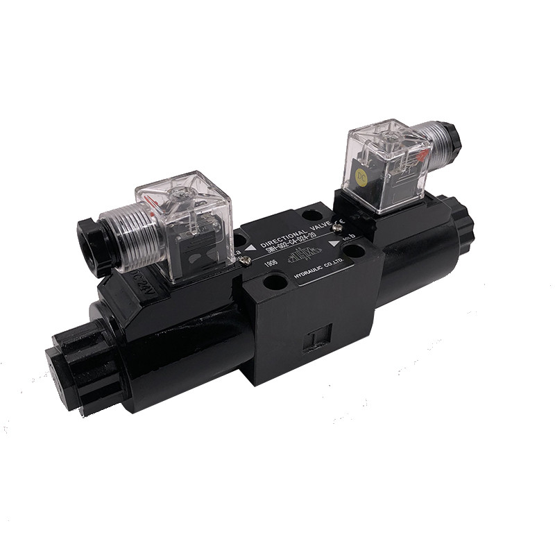 Buy cheap SWH-G02-D24-20 Electromagnetic Directional Valve / Hydraulic Solenoid Valve product