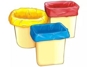 Buy cheap Disposable / Recycled Biodegradable Pedal Bin Liners High Density Polyethylene product
