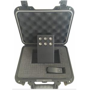 Hidden wireless microphone jammer / Metal Audio Signal Jammer Black