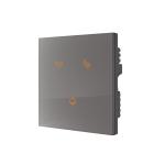 Tuya APP Zigbee Smart Switch Touch Screen Glass Plastic Material